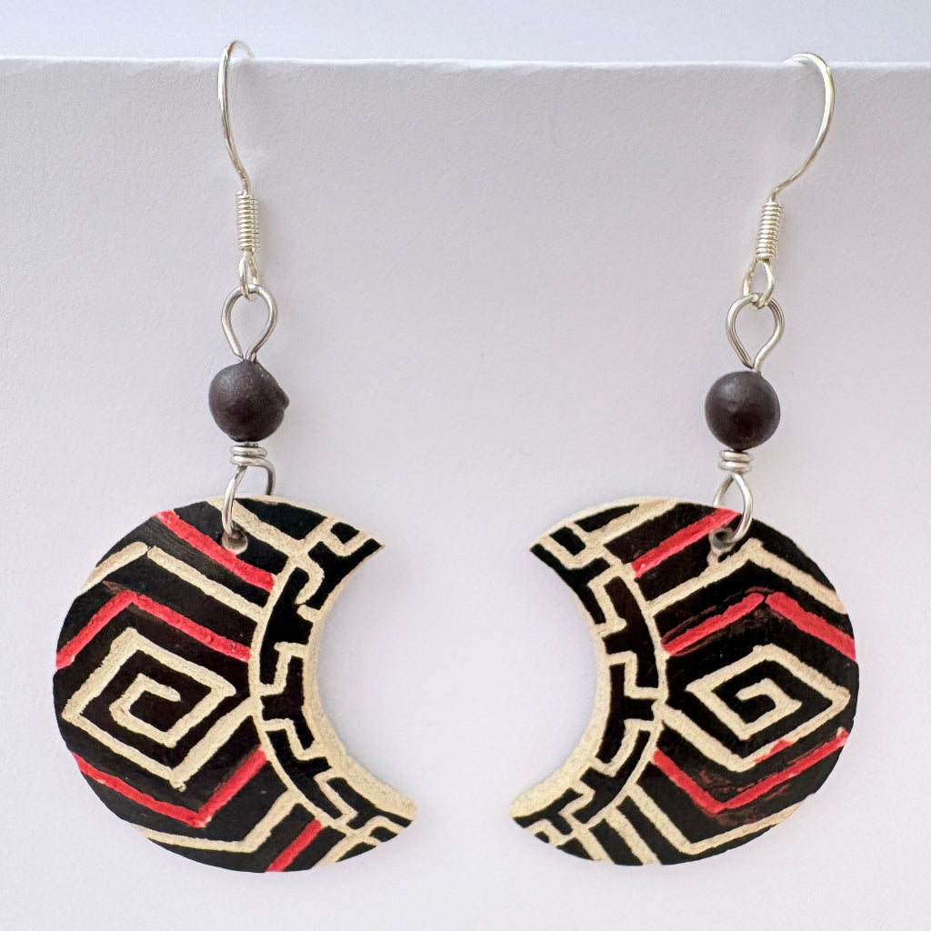Boucles d'oreilles calebasse 12-2