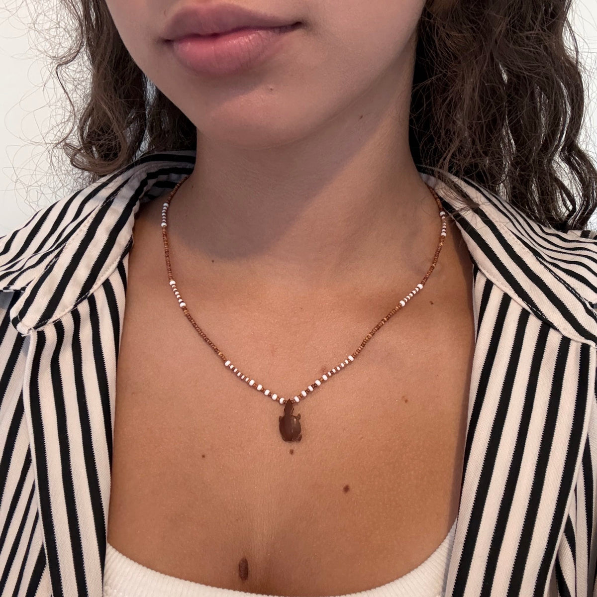 Collier Canela – Perles de rocaille
