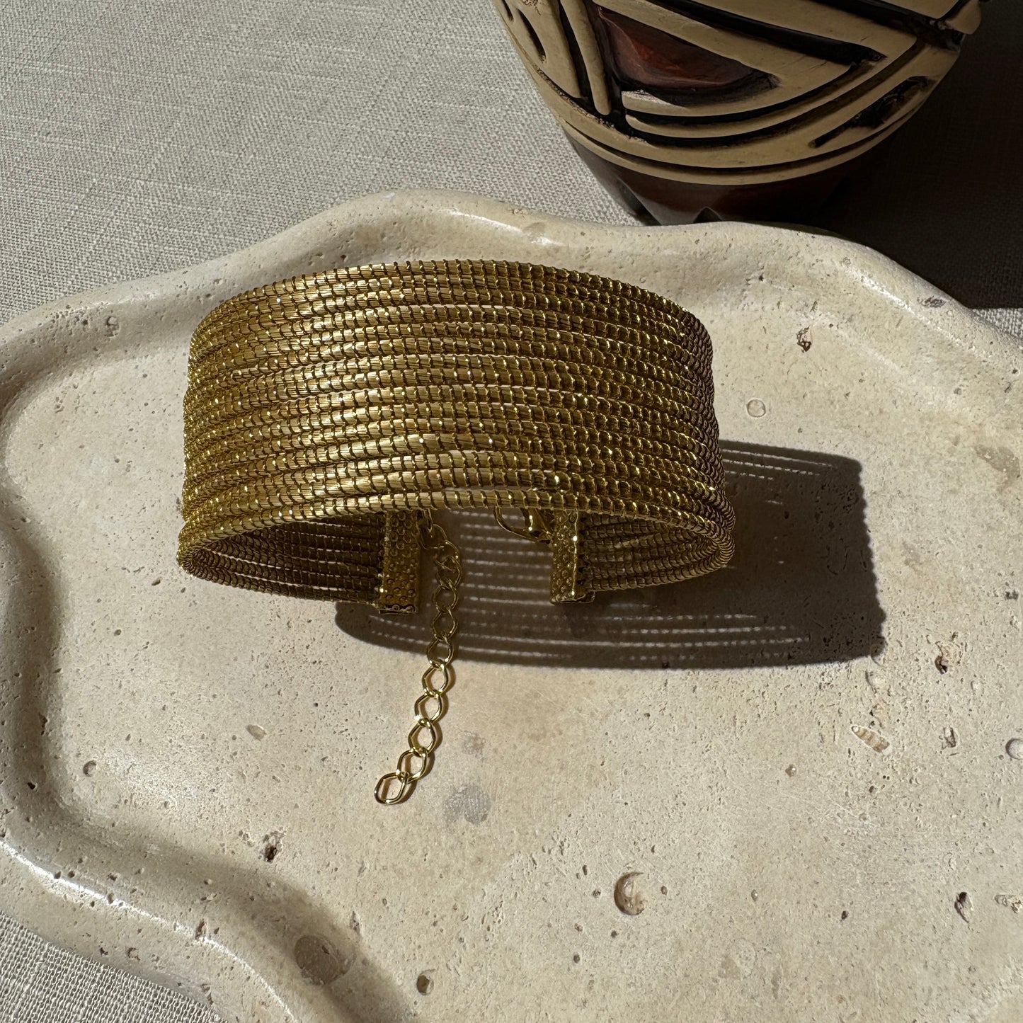 Bracelet Capim Dourado - 15 lignes droites