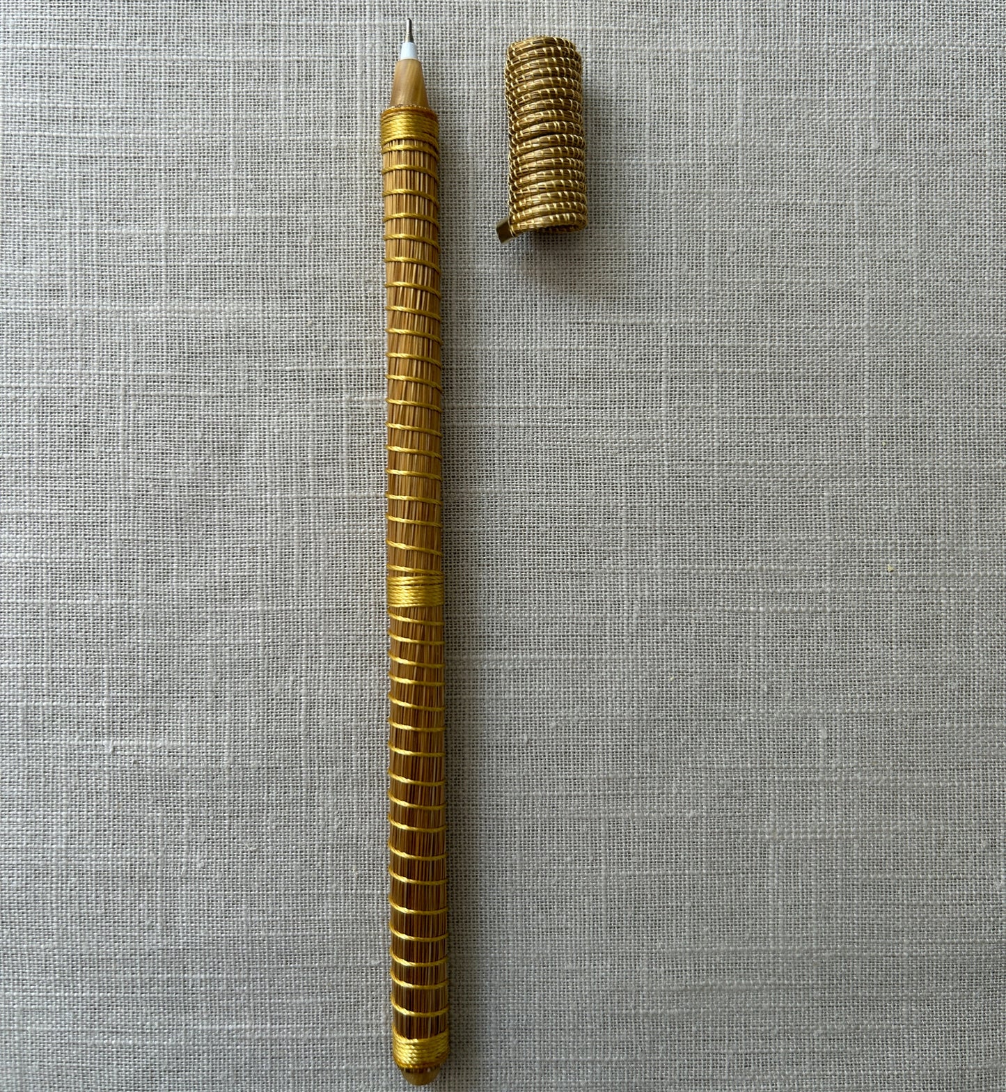 Stylo Capim Dourado - Spiro- Fil de soie
