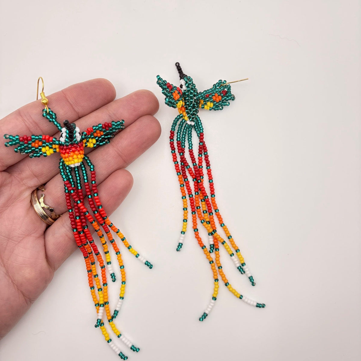 Boucles d'oreilles COLIBRI