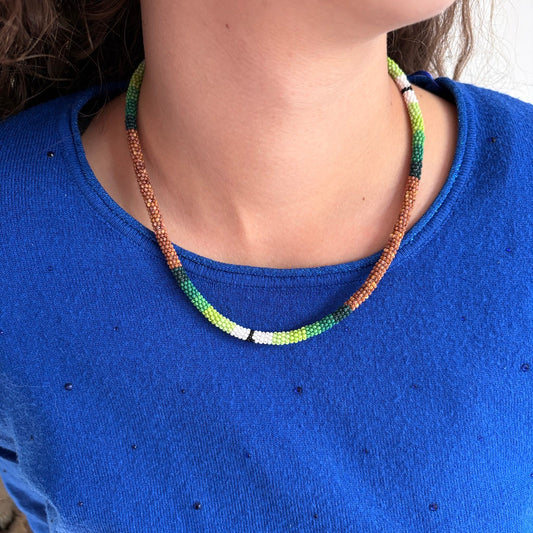 Collier corail MATA