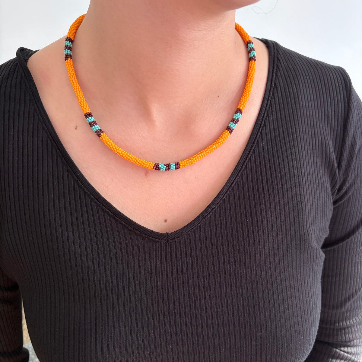 Collier corail CAJU