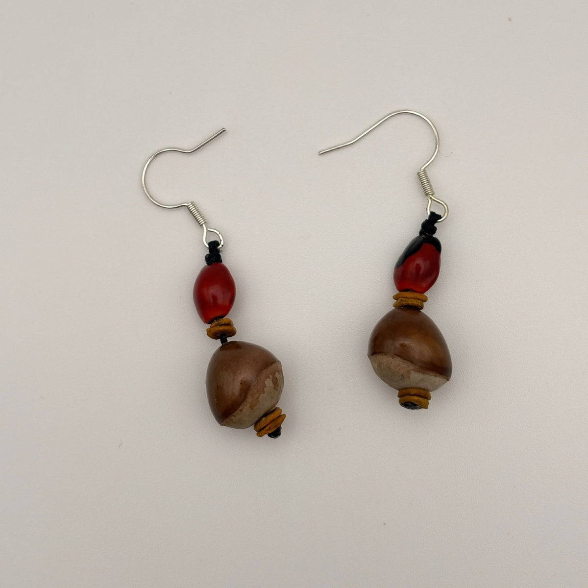 Conjunto em materiais vegetais