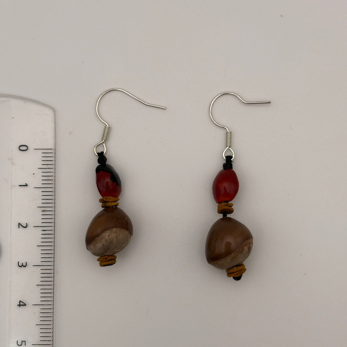 Conjunto em materiais vegetais