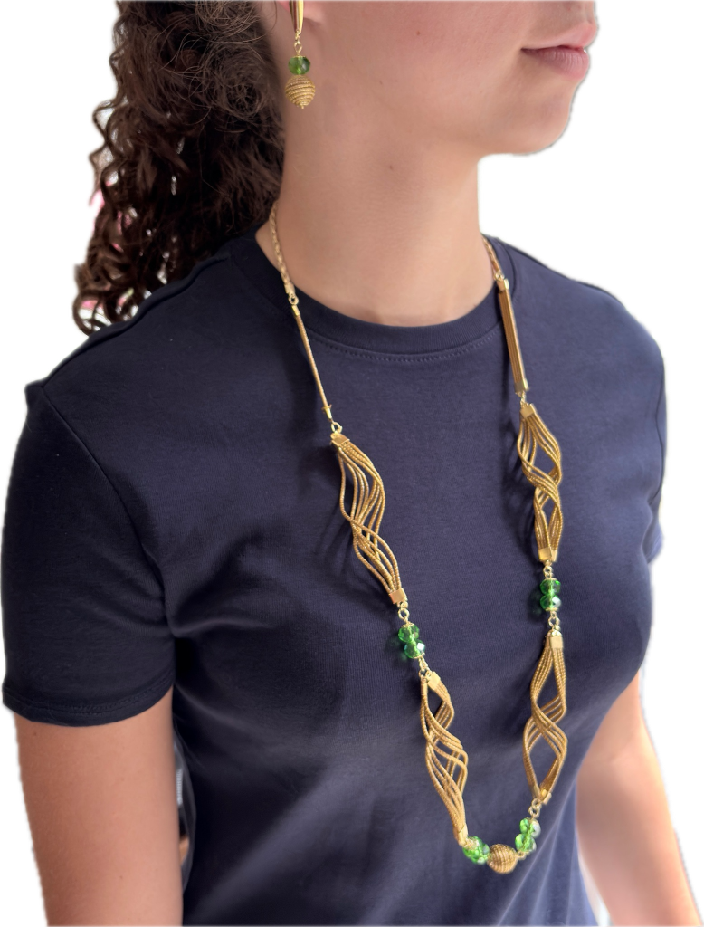 Parure-collier-boucles-oreilles-Capim-Dourado-buriti-vert-5