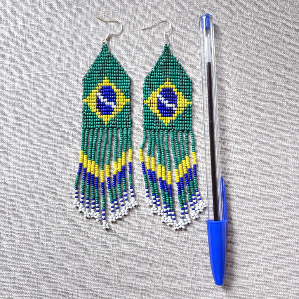 boucles oreilles Brasil
