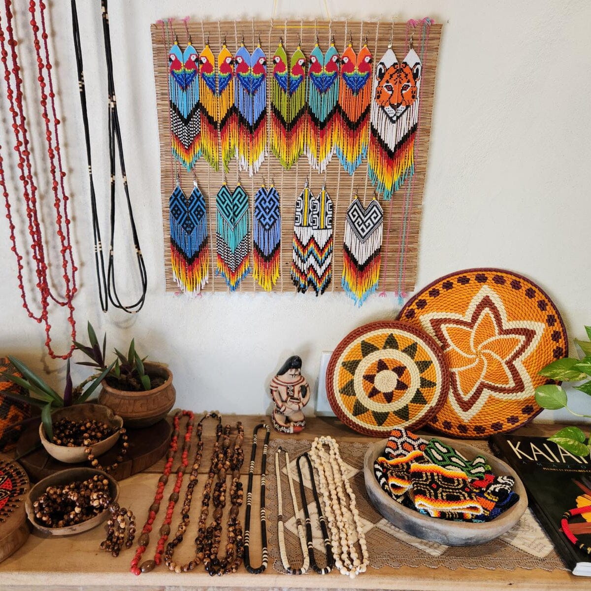 Bijoux indigènes du Brésil