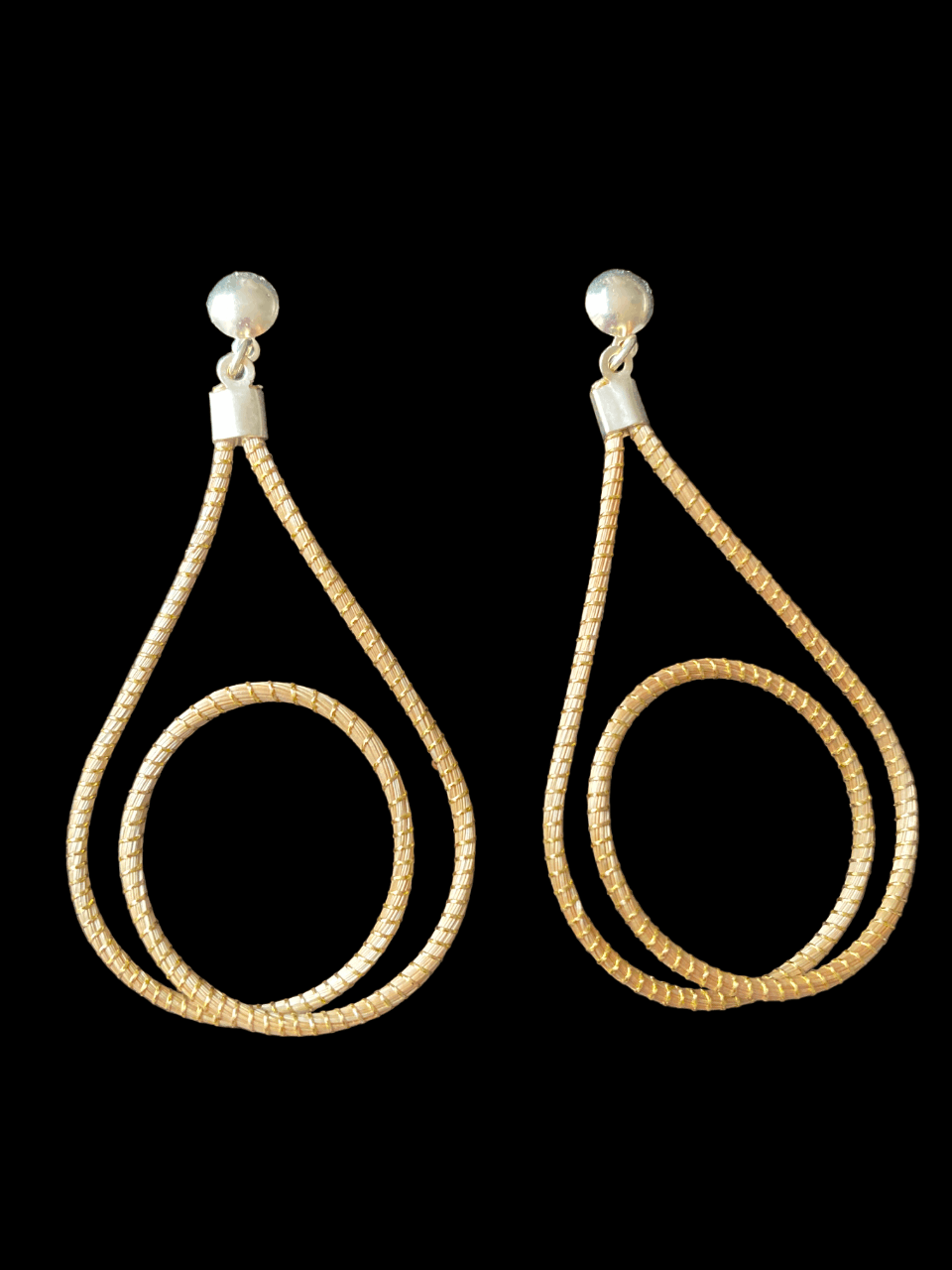 Boucles d'oreilles Capim Dourado coeur