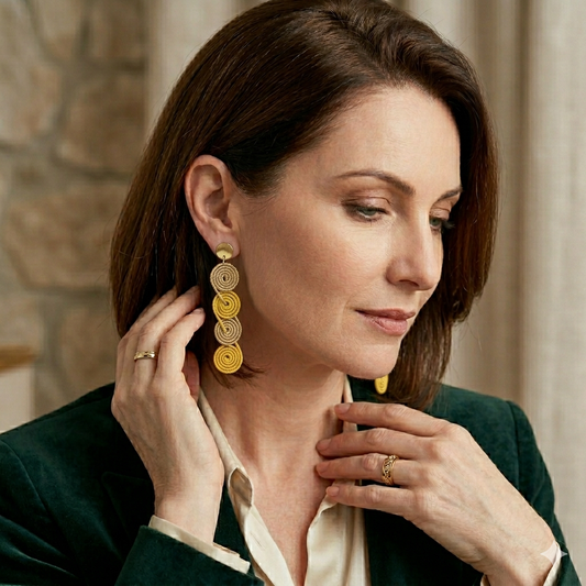 Boucles-oreilles-capim-dourado-buriti-jaune-quatre-spirales-1