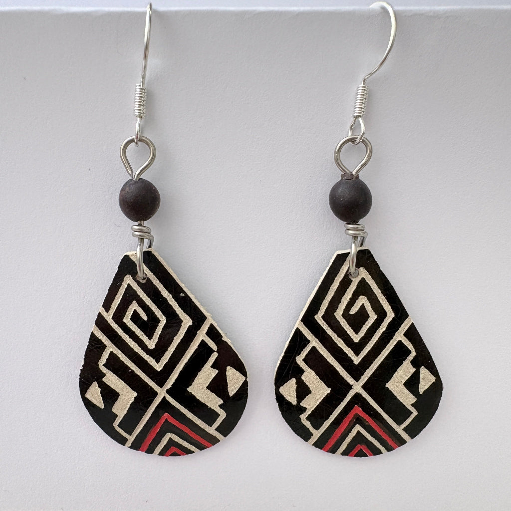 Boucles d'oreilles calebasse 11-2