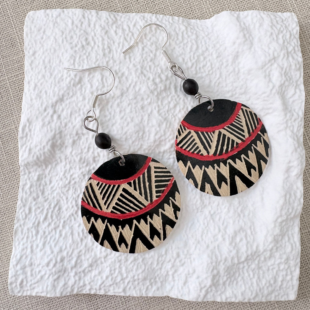 Boucles d'oreilles calebasse 2-1