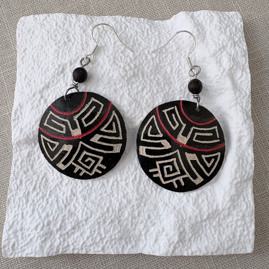 Boucles d'oreilles calebasse 3-1