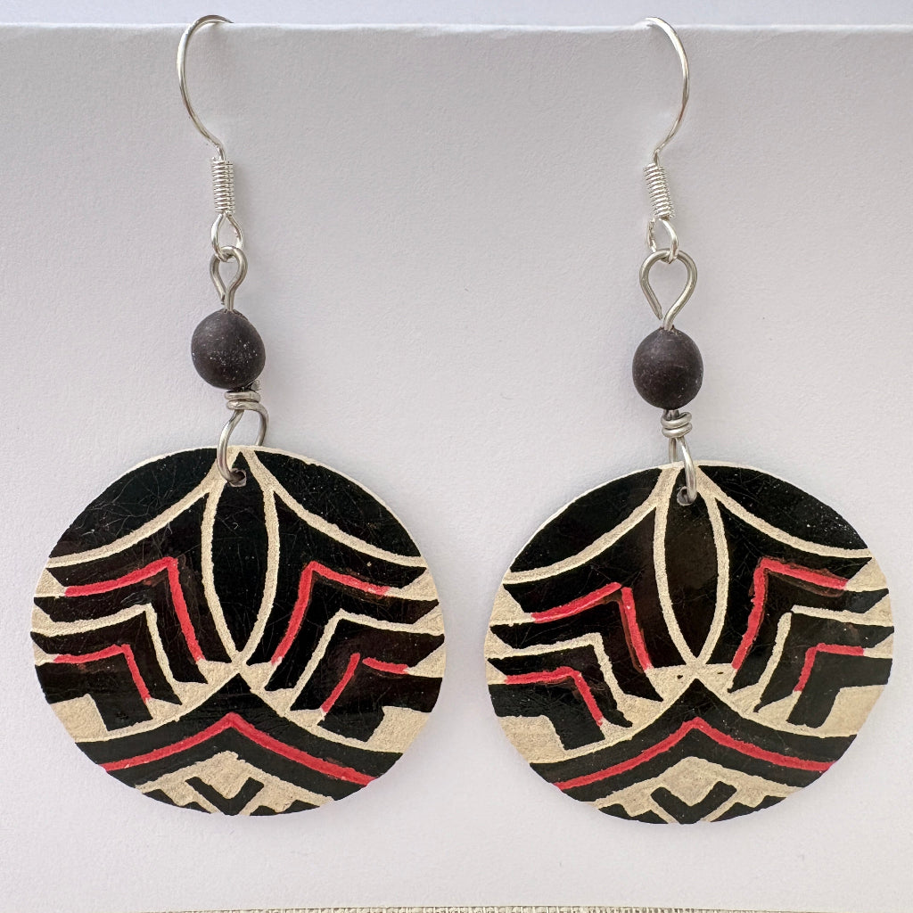 Boucles d'oreilles calebasse 5-2