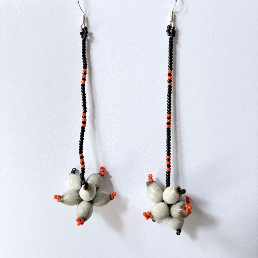 Boucles oreilles larmes Job