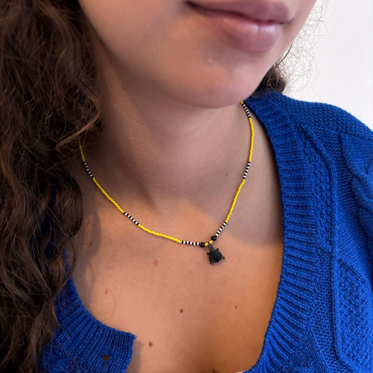 Collier pendentif tortue