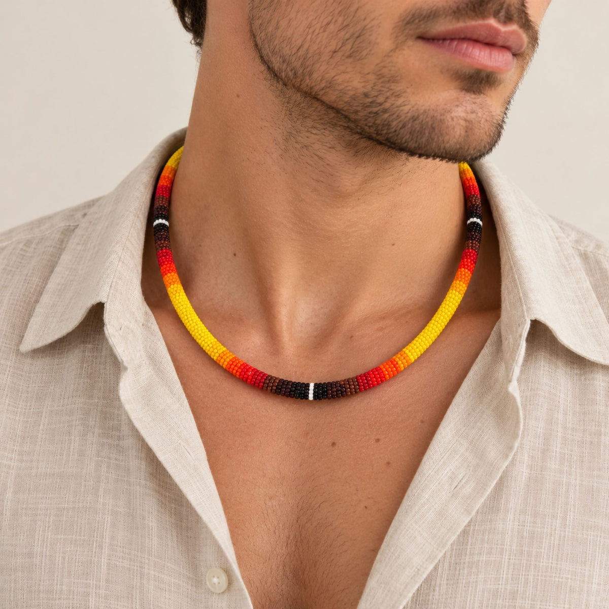 Collier Corail Braza