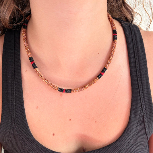 Collier corail JENIPAPO