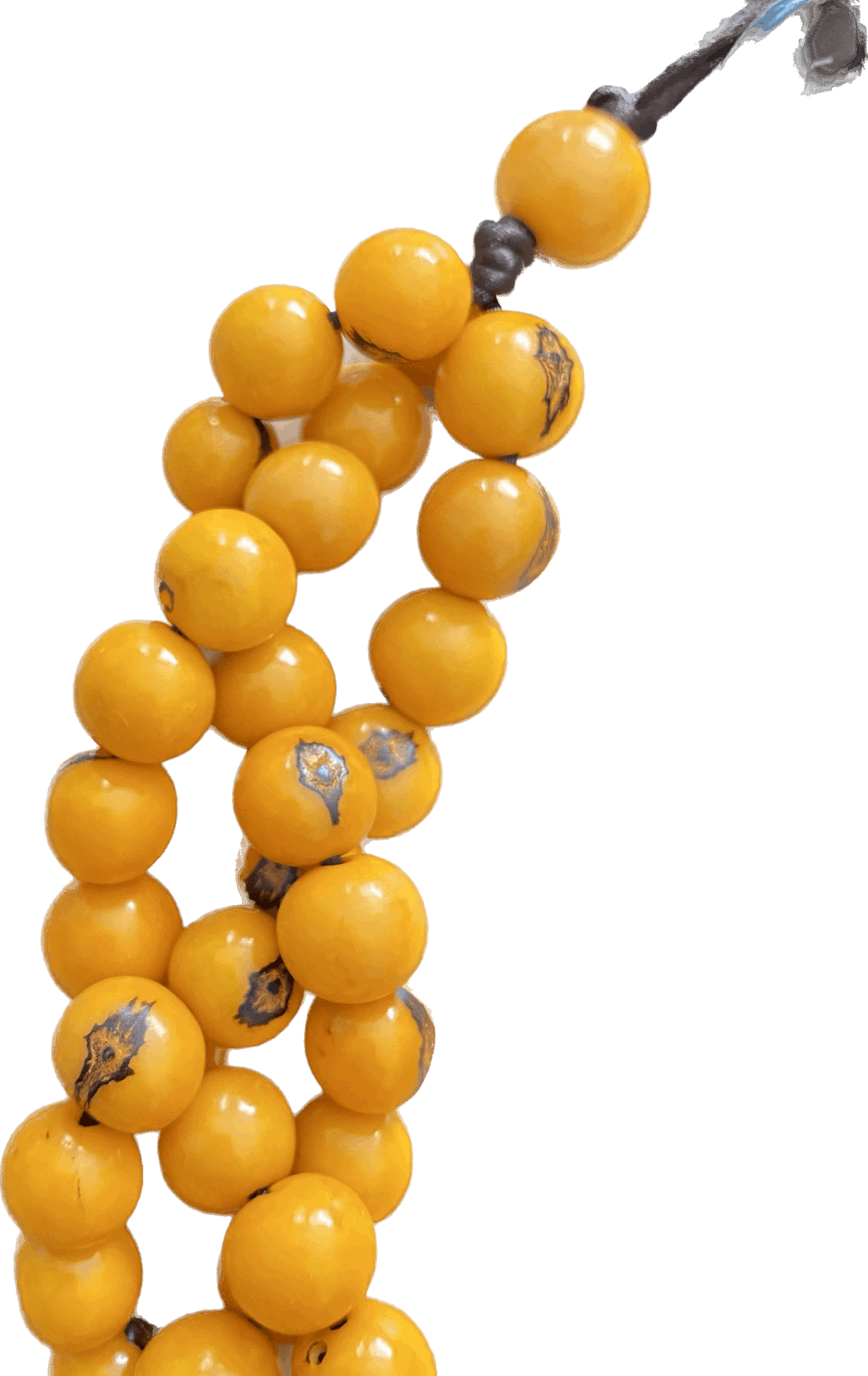 Collier Açai jaune or et pendentif Jarina