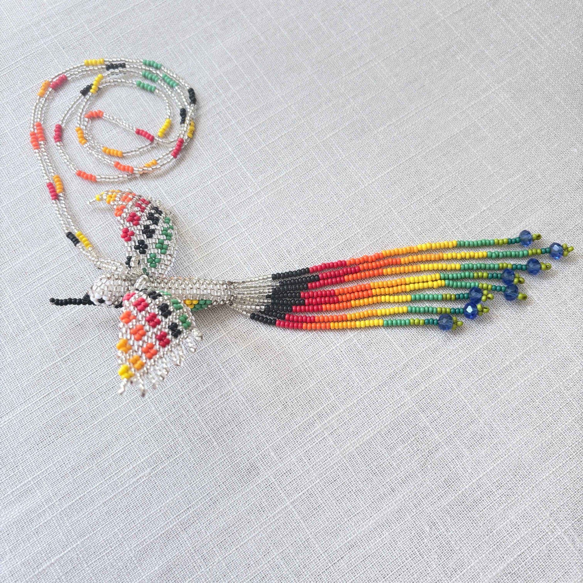 Collier-Colibri-argenté-2