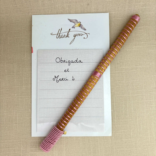 Stylo Capim Dourado - Spiro- Fil texturé