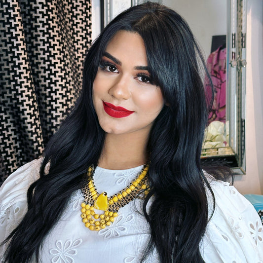 Collier de graines morototo, açai jaune et jarina - Ethnie Pataxo