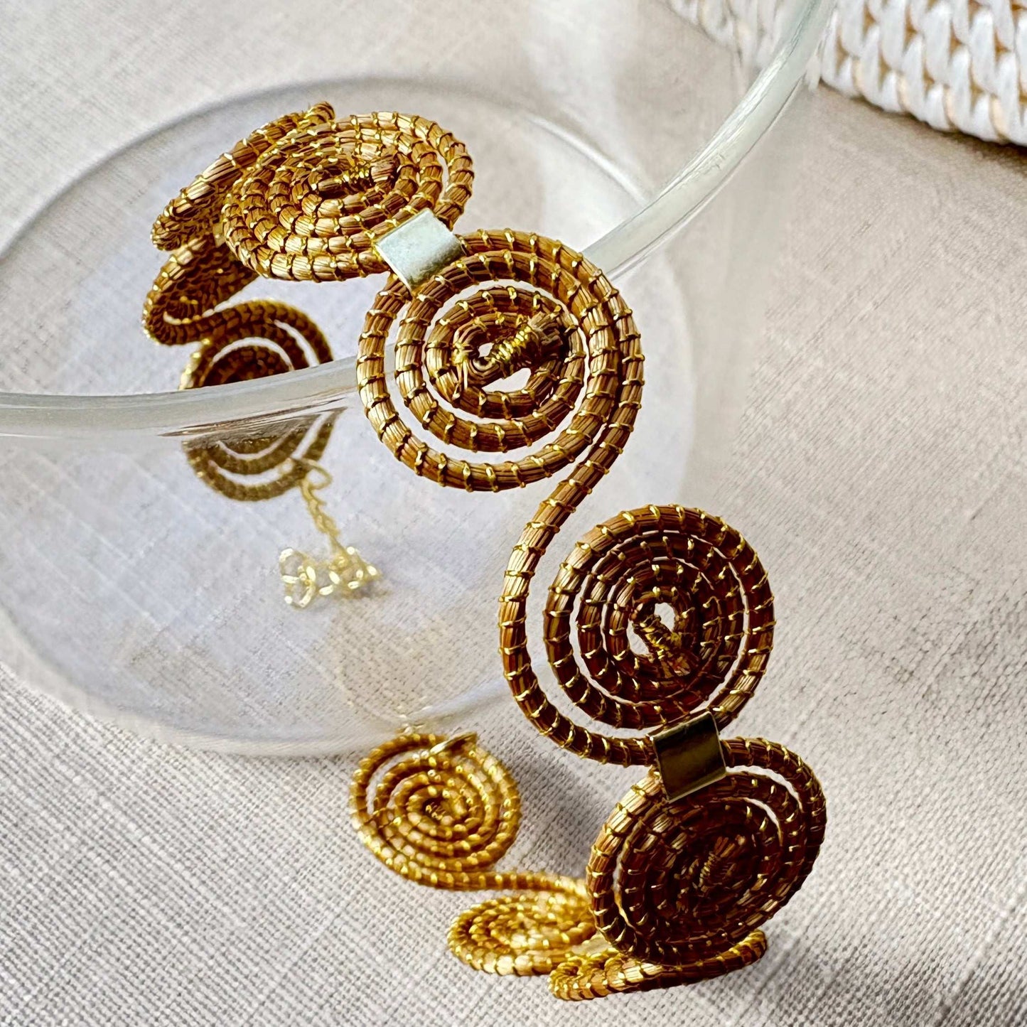 Bracelet Capim Dourado - 10 mandalas