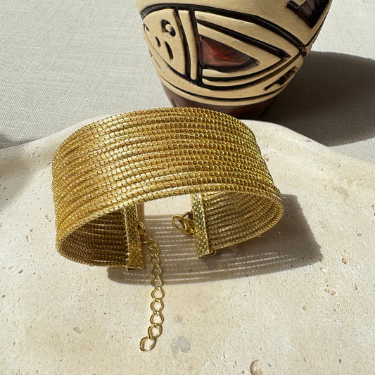 Bracelet Capim Dourado - 15 lignes droites