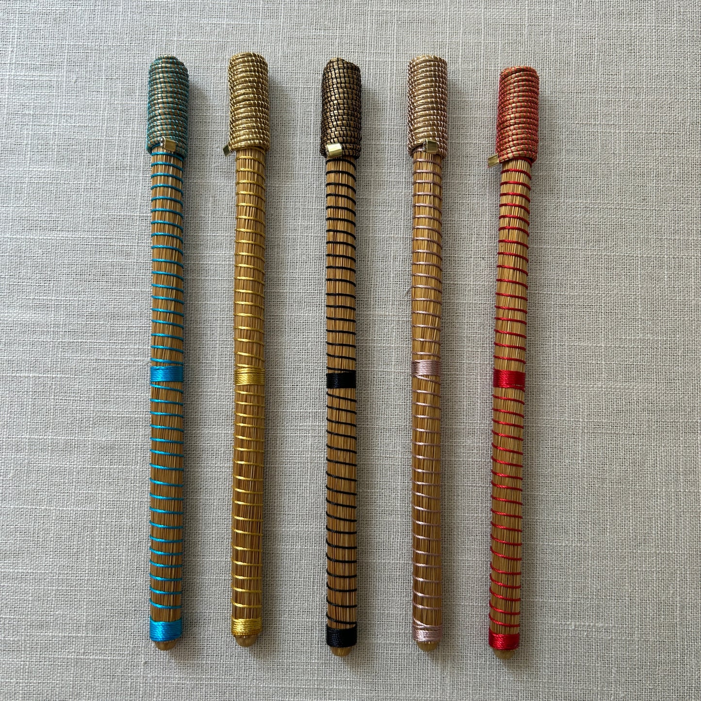 Stylo Capim Dourado - Spiro- Fil de soie