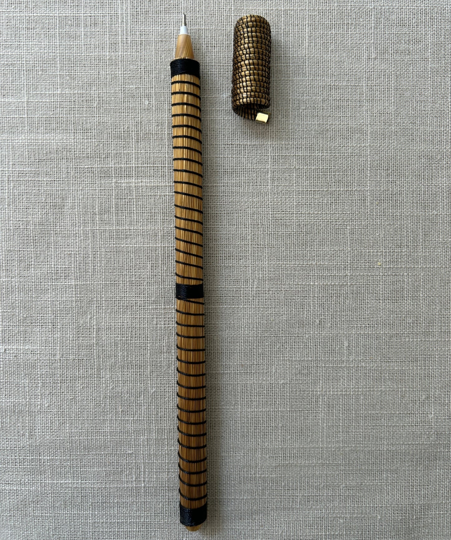 Stylo Capim Dourado - Spiro- Fil de soie