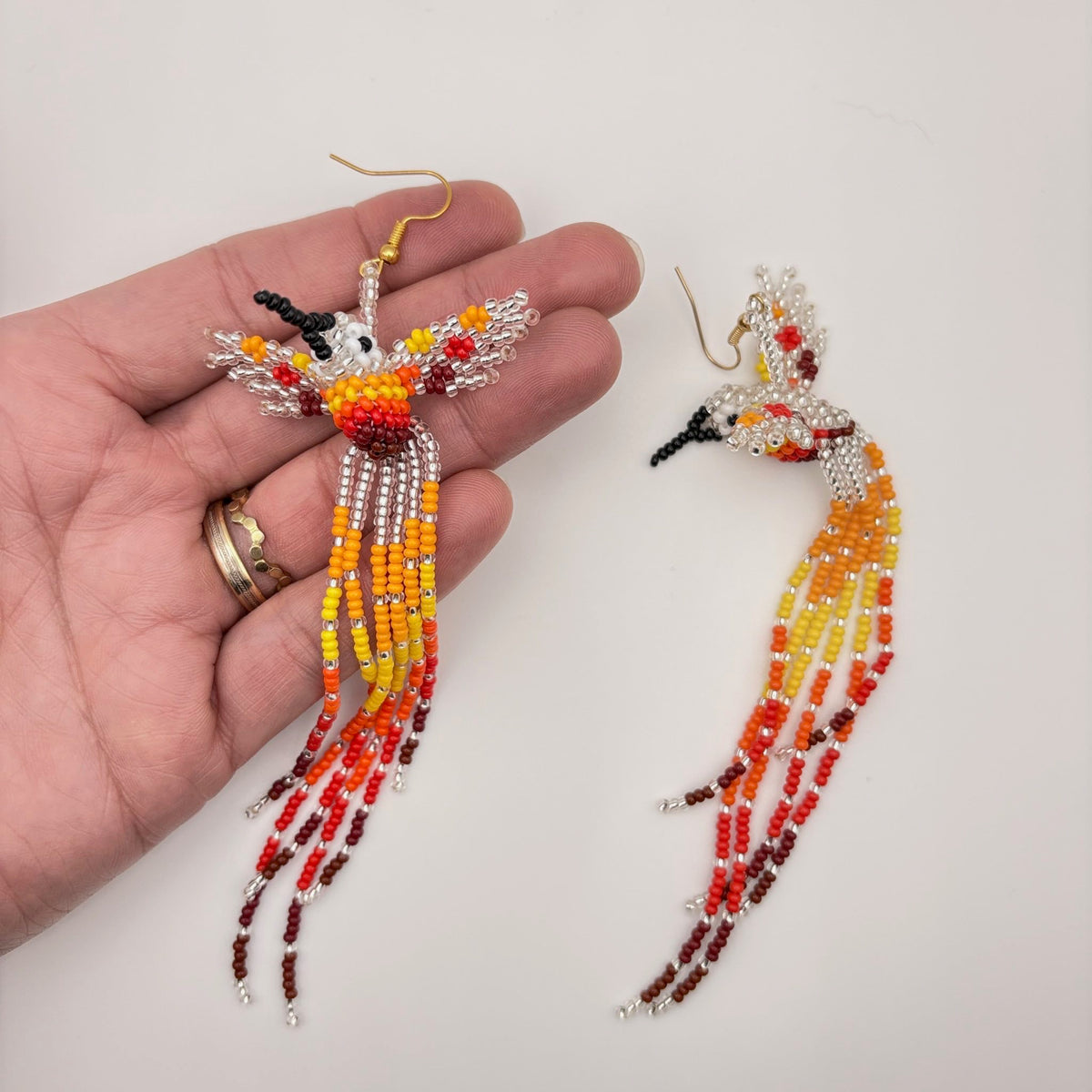 Boucles d'oreilles COLIBRI