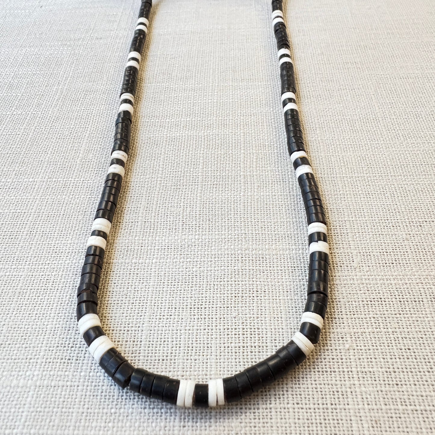 Collier de graines naturelles - Tucuma et aroa - Ethnie Marubo