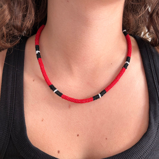 Collier corail URUCUM
