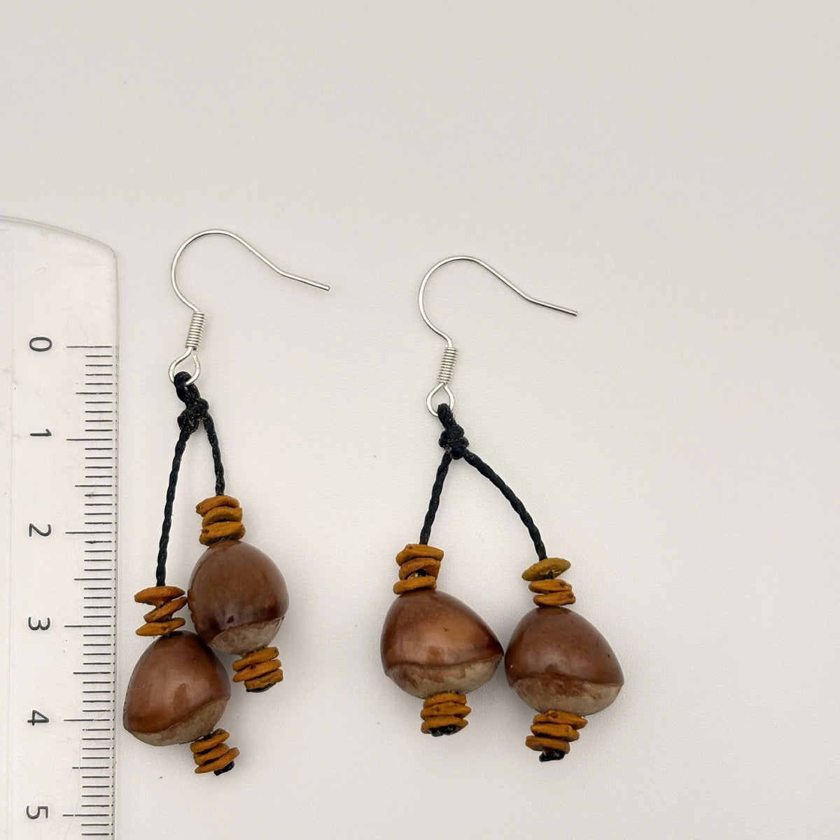 Conjunto em materiais vegetais