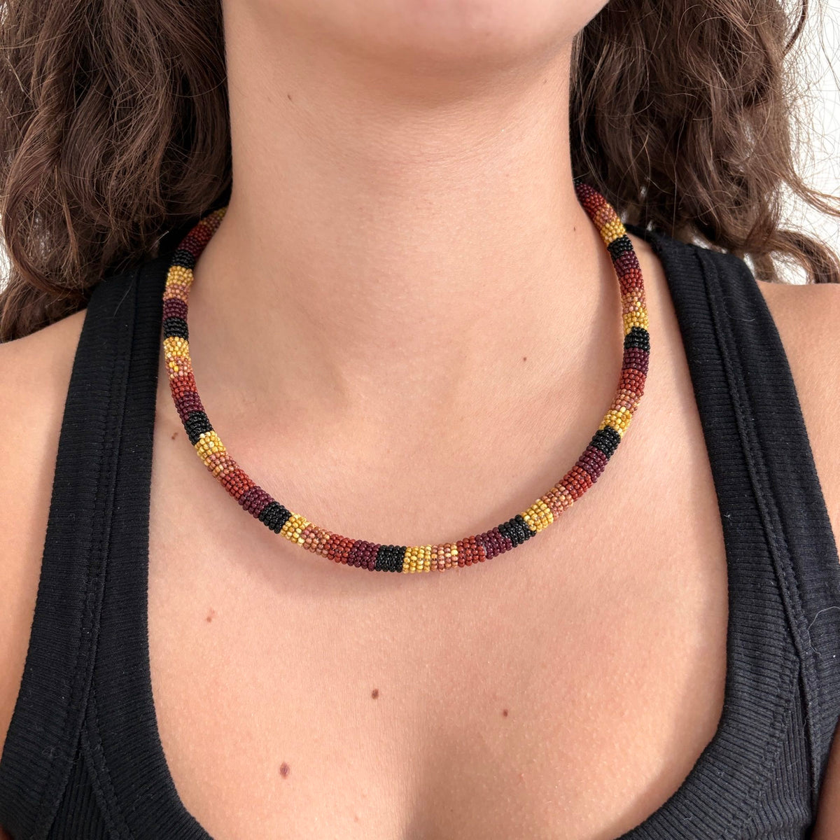 Collier corail CANELA
