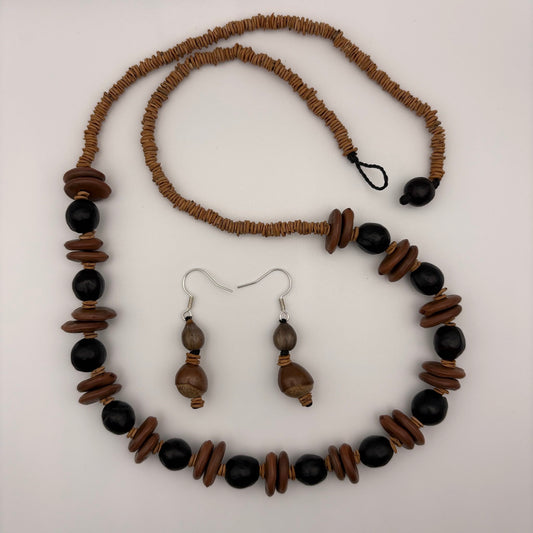 Conjunto vegetal - morototo, saboneteira e pau-brasil