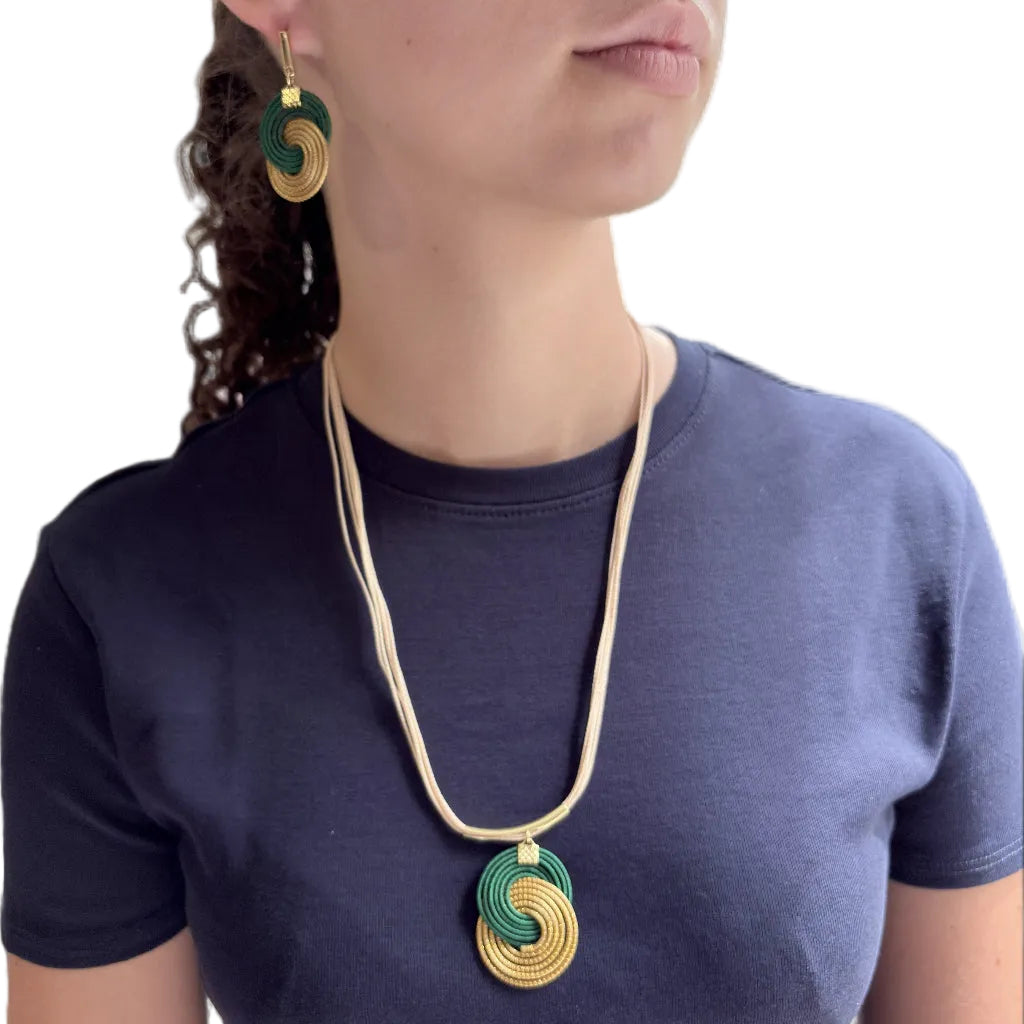 Parure-Capim-Dourado-buriti-vert-Infini-5
