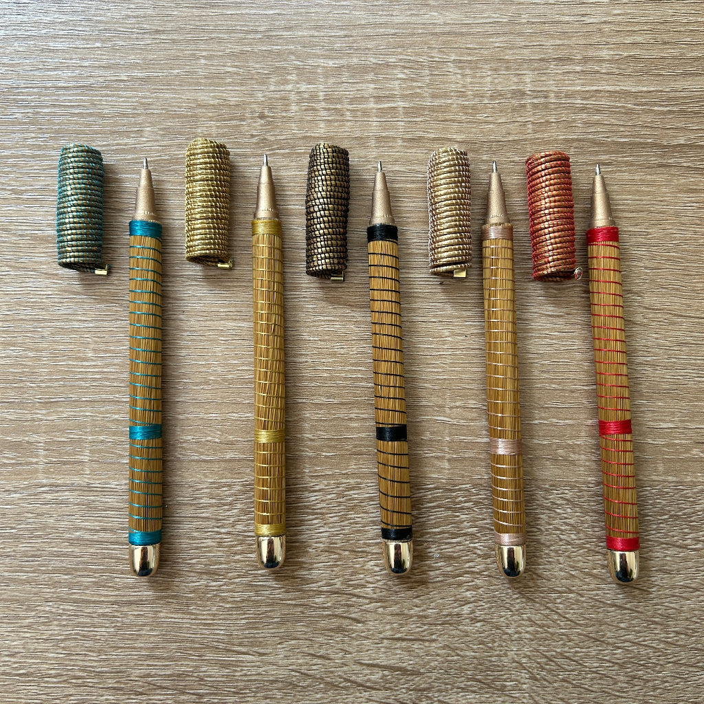 Stylo-Capim-Dourado-Premium-Filetage-trilobe-1