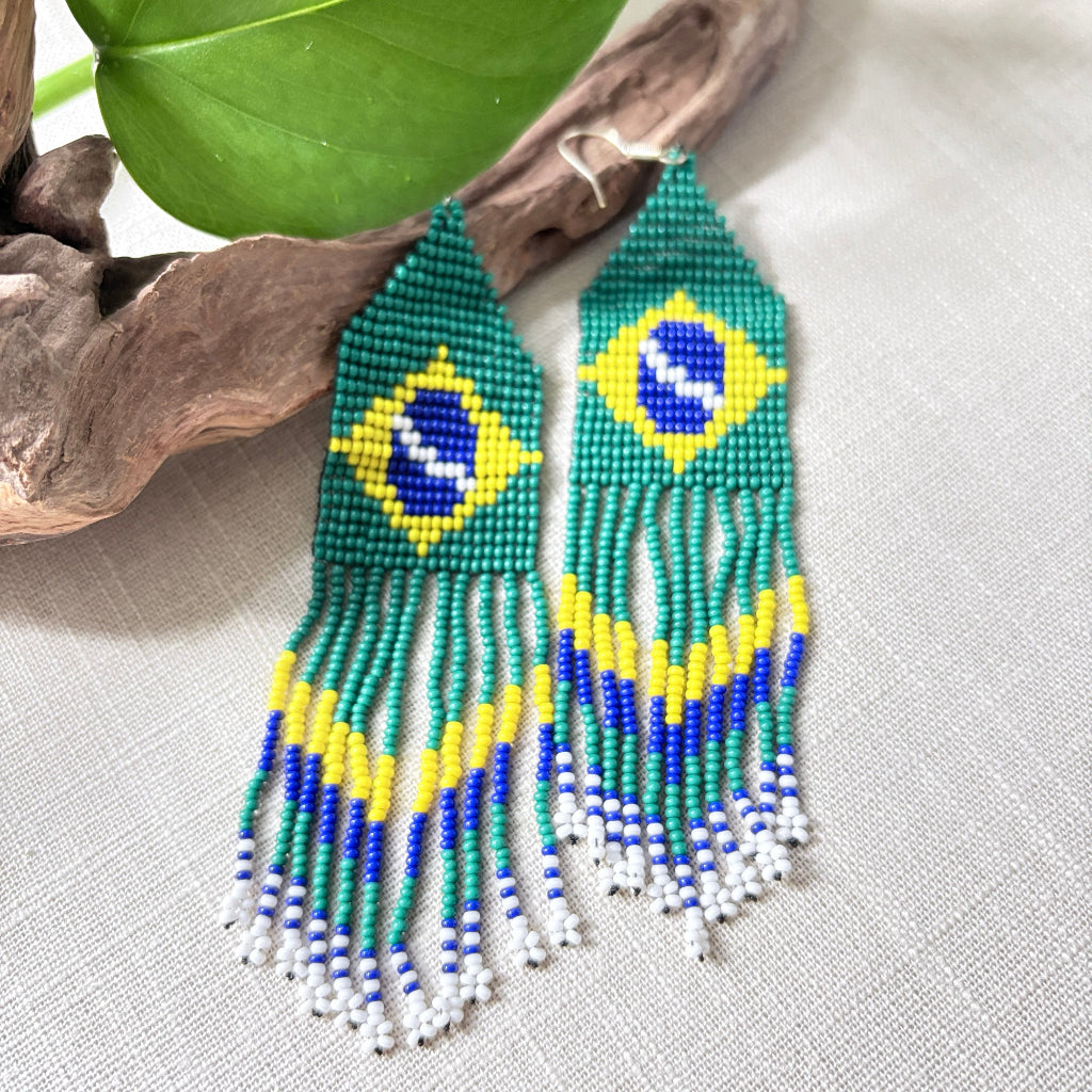 boucles oreilles Brasil