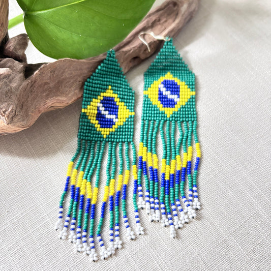 boucles oreilles Brasil