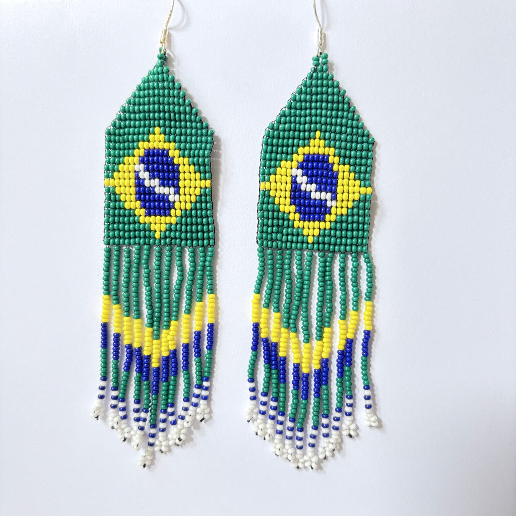 boucles oreilles Brasil