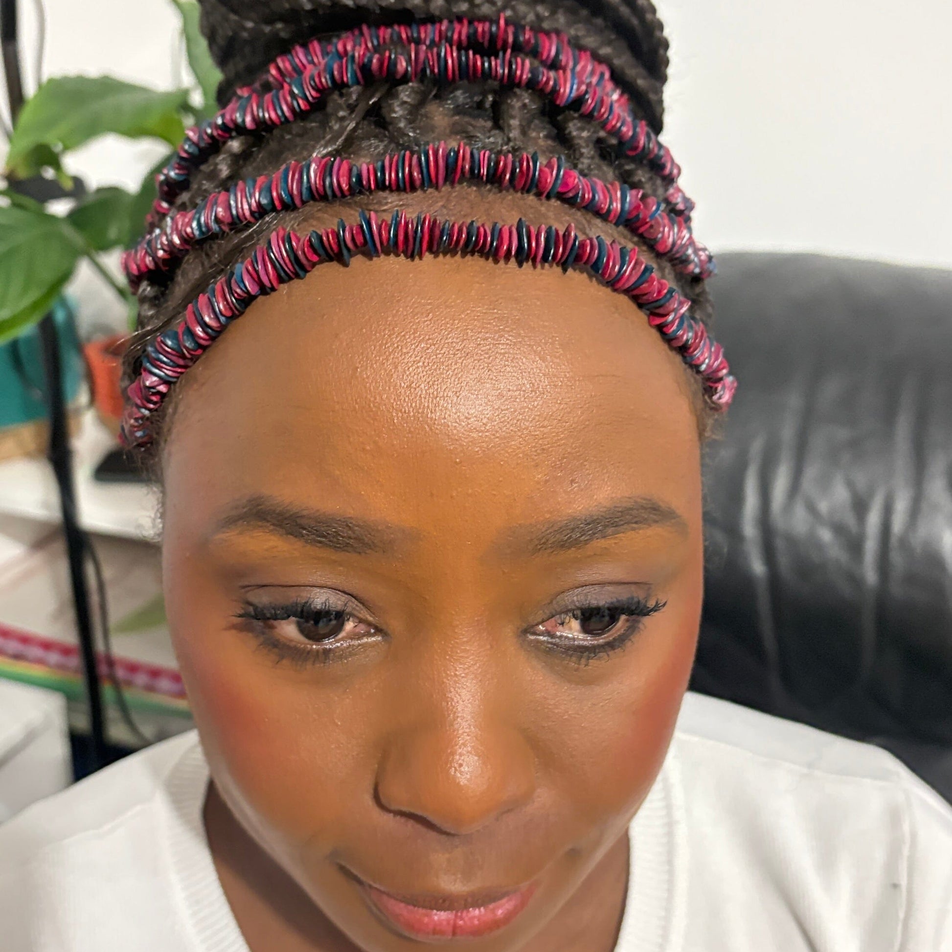 Collier sautoir de graines de jueirana avec noix - Ethnie Pataxo Collier Ethnie Pataxo, localisée dans l'état de Bahia à l'Est du Brésil. 