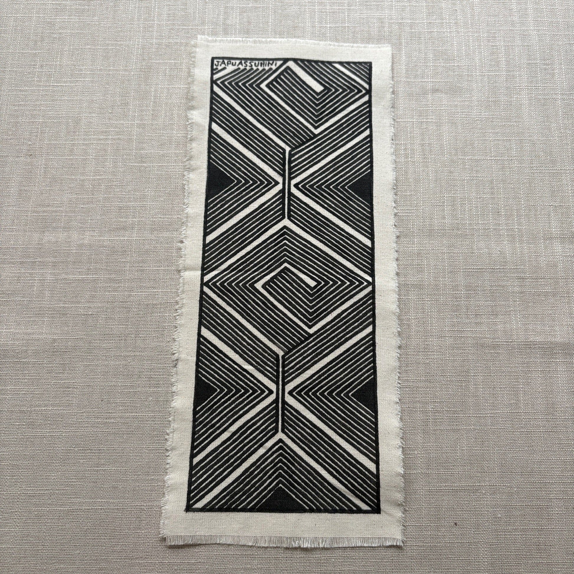 Dessin ethnique sur tissu
