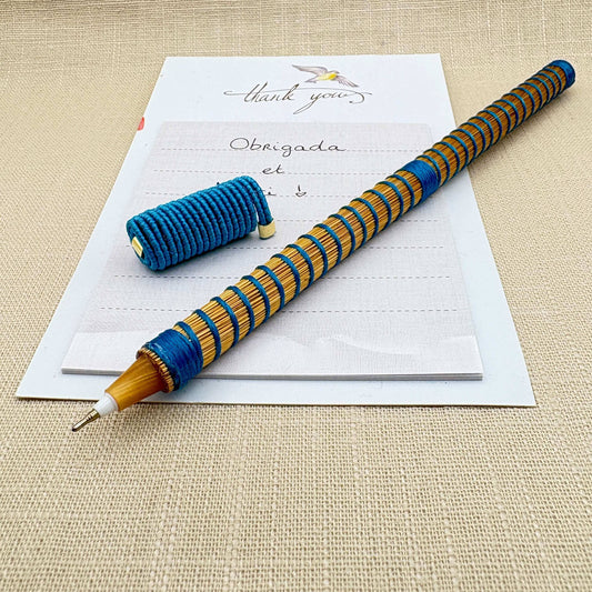 Stylo Capim Dourado - Spiro- Fil texturé